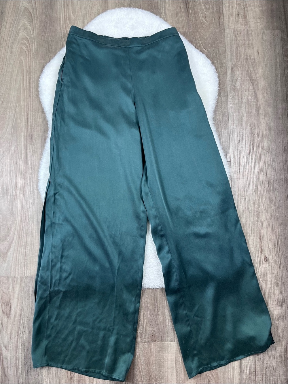 NWOT Lunya washable silk high rise pants pajama set - Picture 8 of 11